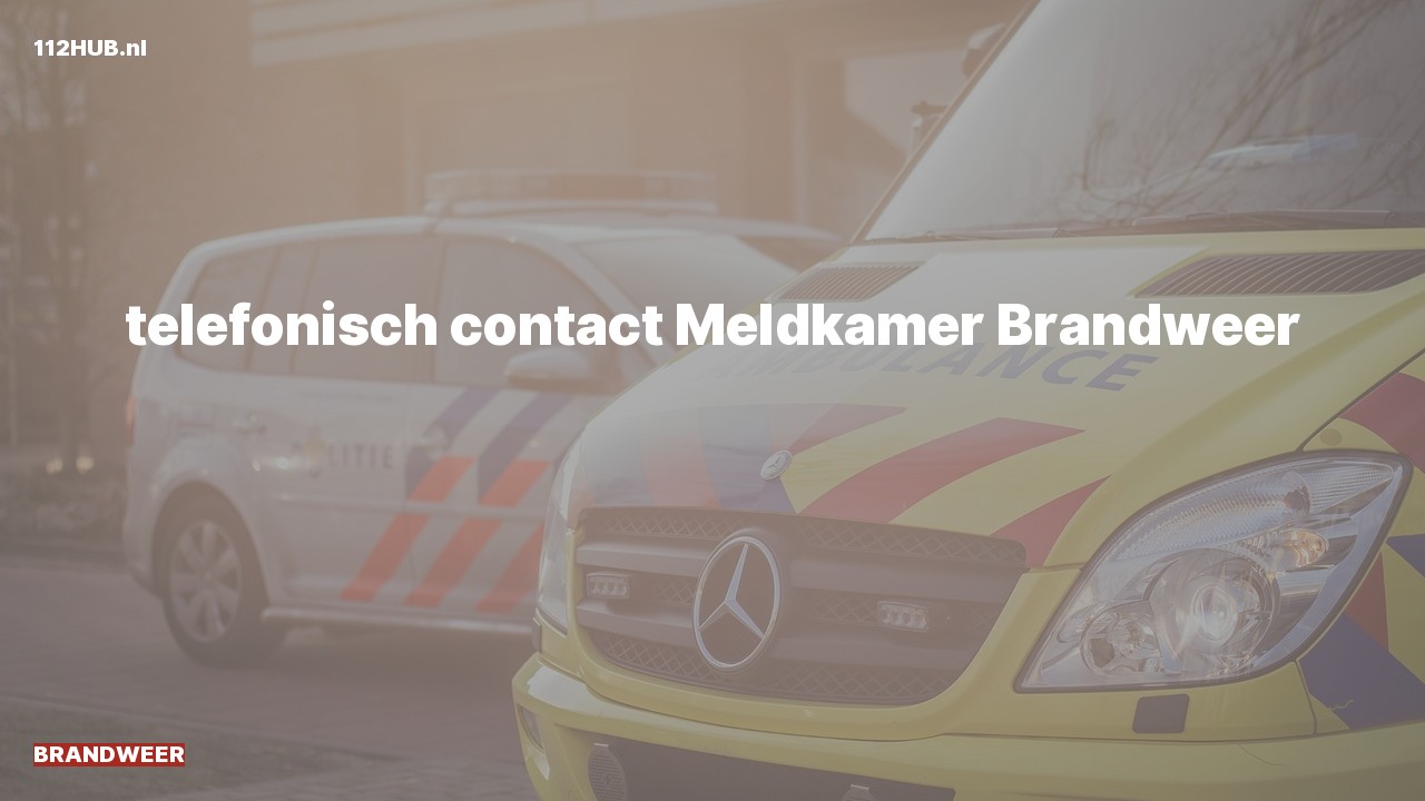 Deelafbeelding voor Brandweer.