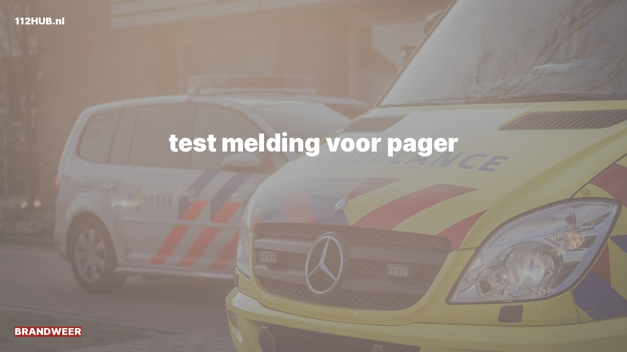 Deelafbeelding voor Brandweer.