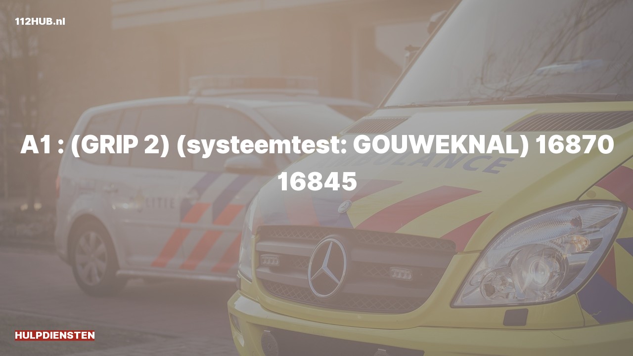 Deelafbeelding voor Hulpdiensten zijn uitgerukt voor een systeemtest