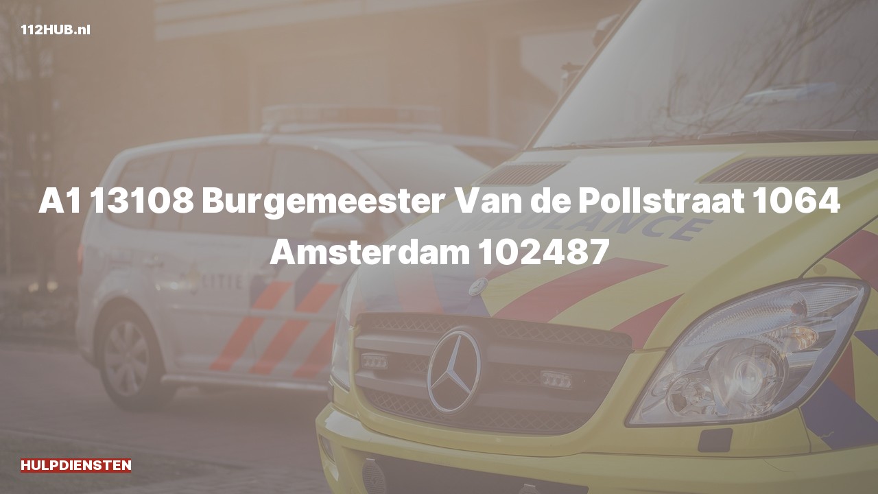 Deelafbeelding voor Hulpdiensten zijn uitgerukt