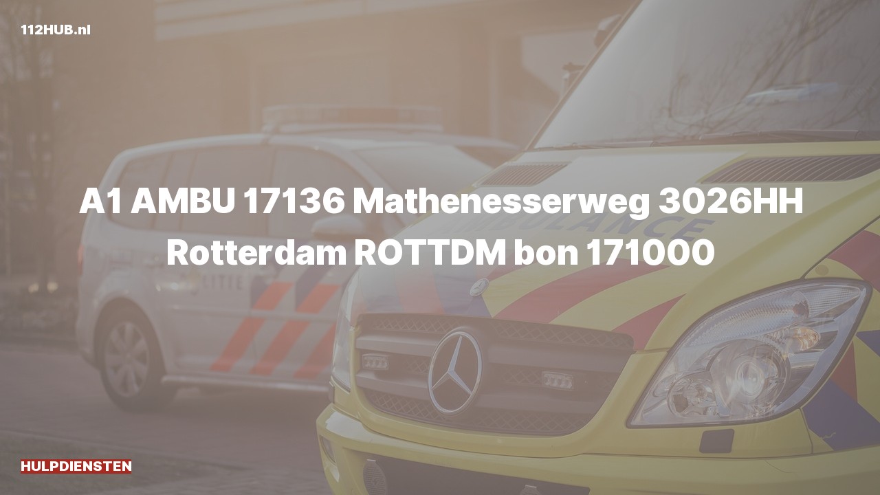 Deelafbeelding voor Hulpdiensten zijn uitgerukt