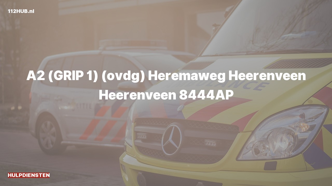 Deelafbeelding voor Hulpdiensten zijn uitgerukt
