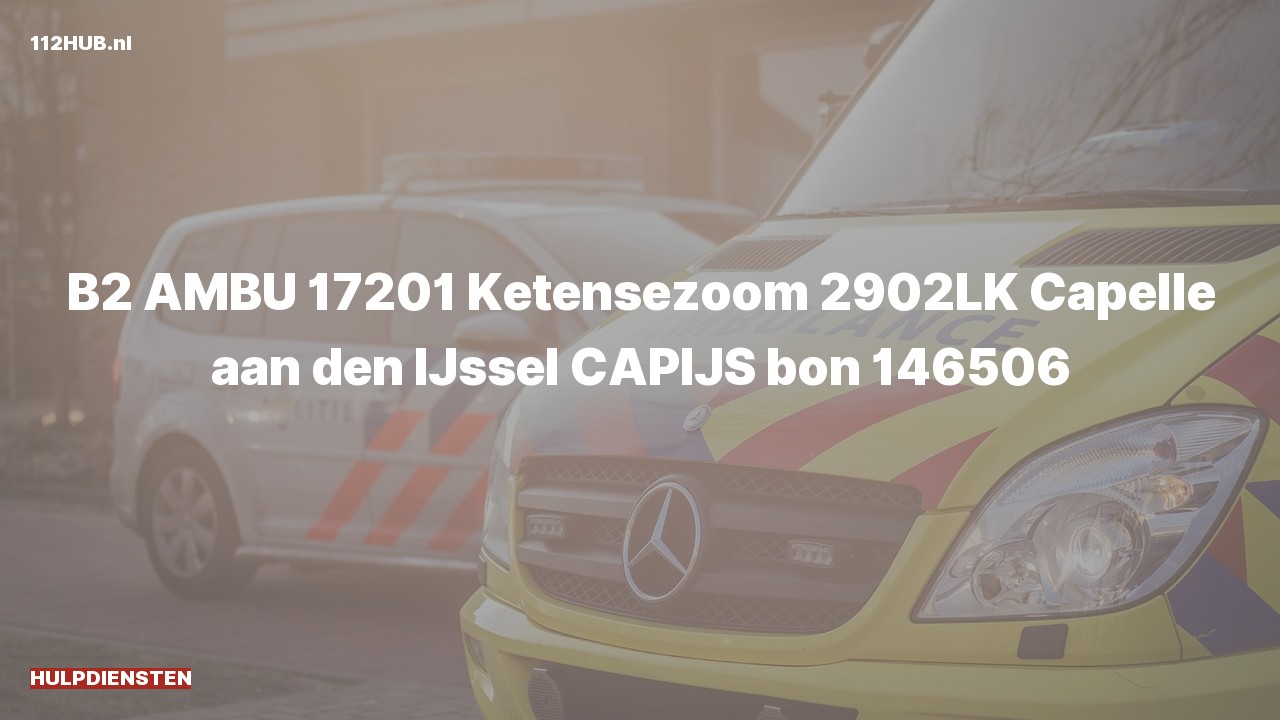 Deelafbeelding voor Hulpdiensten zijn uitgerukt