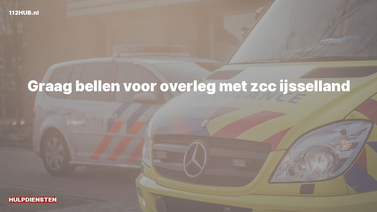 Deelafbeelding voor Hulpdiensten zijn uitgerukt