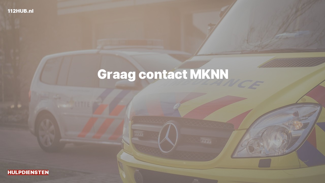 Deelafbeelding voor Hulpdiensten zijn uitgerukt om contact op te nemen