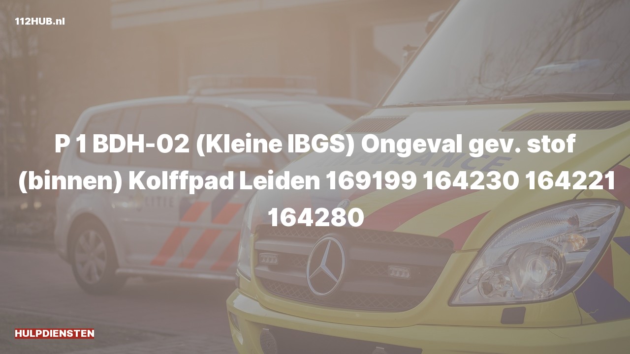 Deelafbeelding voor Hulpdiensten zijn uitgerukt voor een ongeval