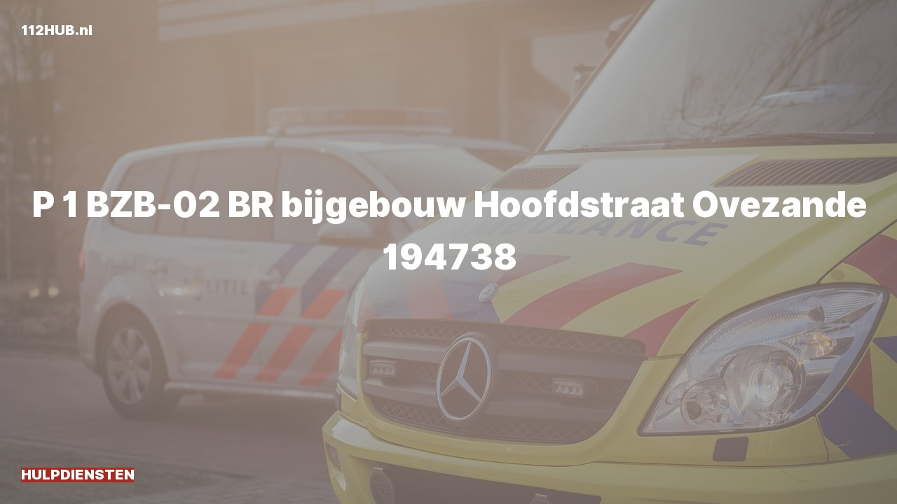 Deelafbeelding voor Hulpdiensten zijn uitgerukt voor een brand