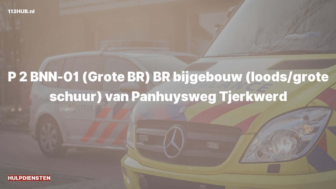 Deelafbeelding voor Hulpdiensten zijn uitgerukt voor een brand
