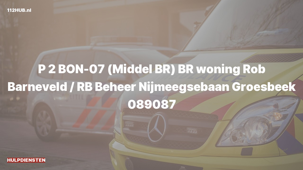 Deelafbeelding voor Hulpdiensten zijn uitgerukt voor een woningbrand
