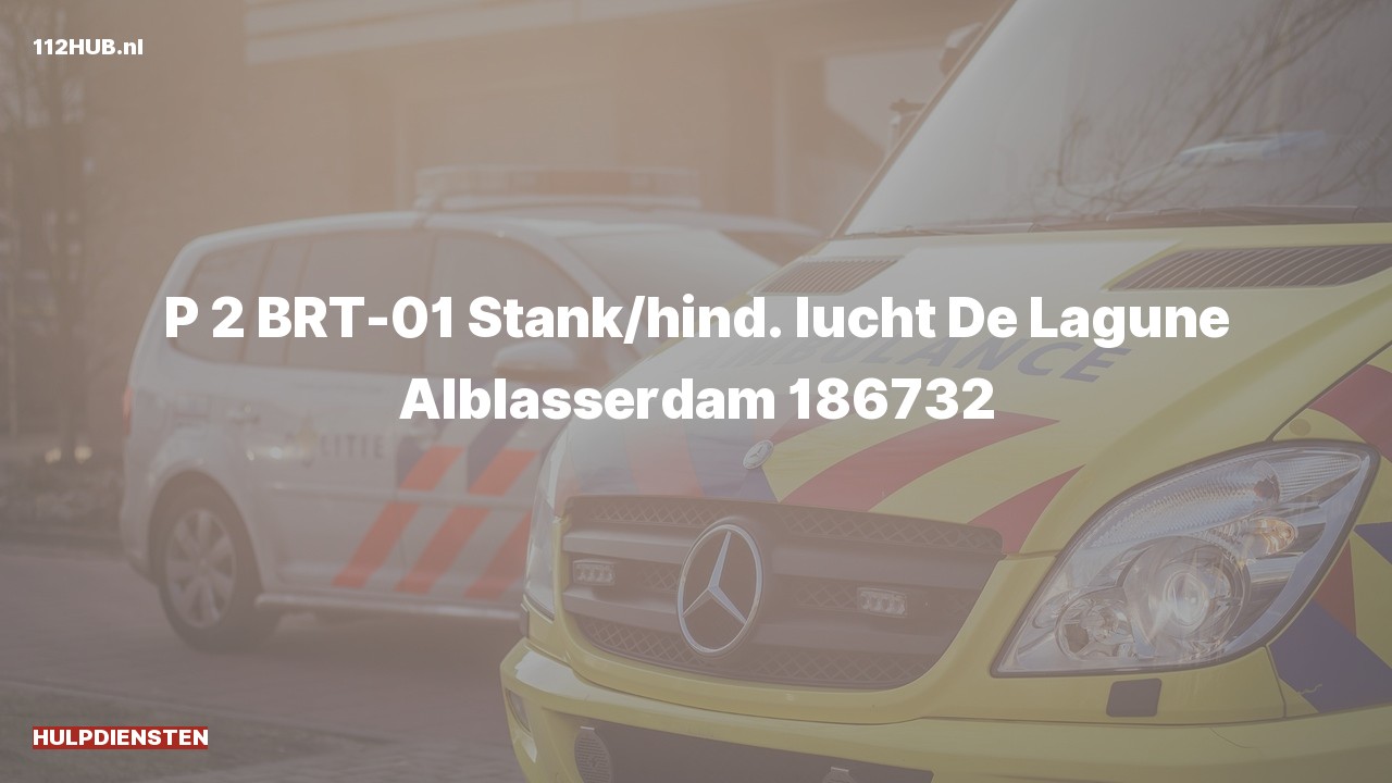 Deelafbeelding voor Hulpdiensten zijn uitgerukt voor stank of gaslucht
