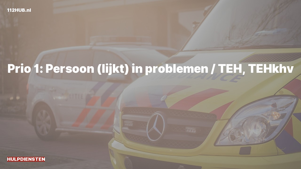 Deelafbeelding voor P2000-melding.