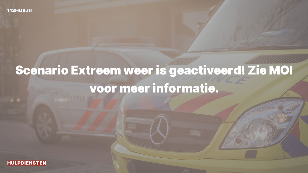 Deelafbeelding voor Hulpdiensten zijn uitgerukt