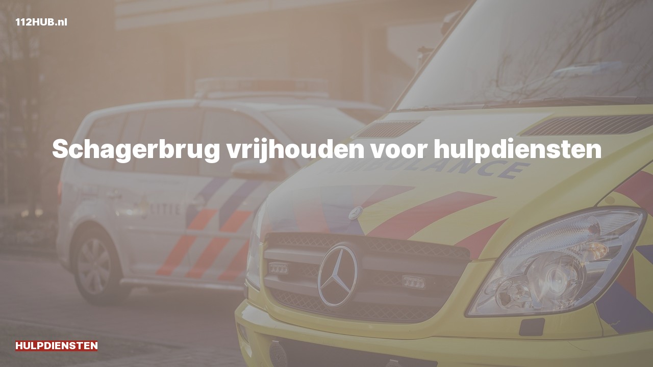 Deelafbeelding voor Hulpdiensten zijn uitgerukt