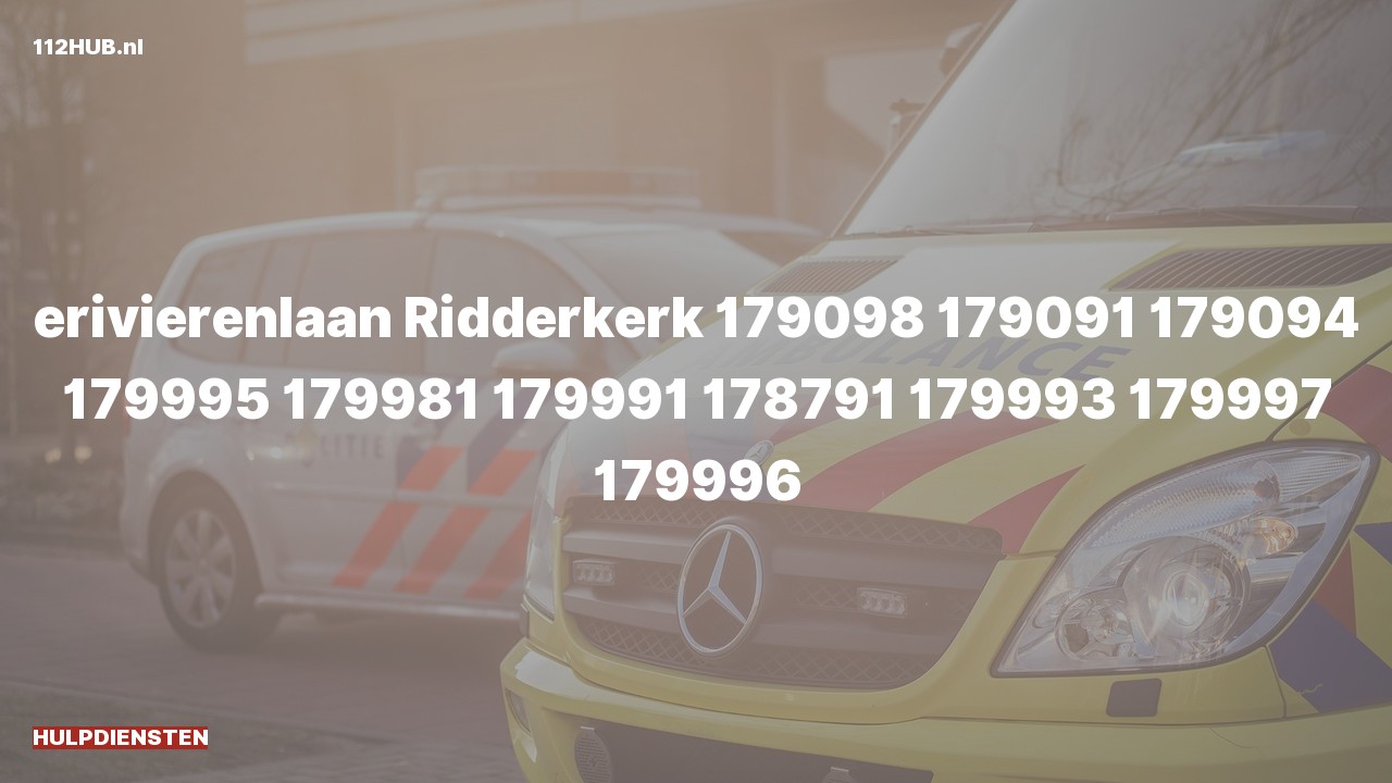 Deelafbeelding voor P2000-melding.