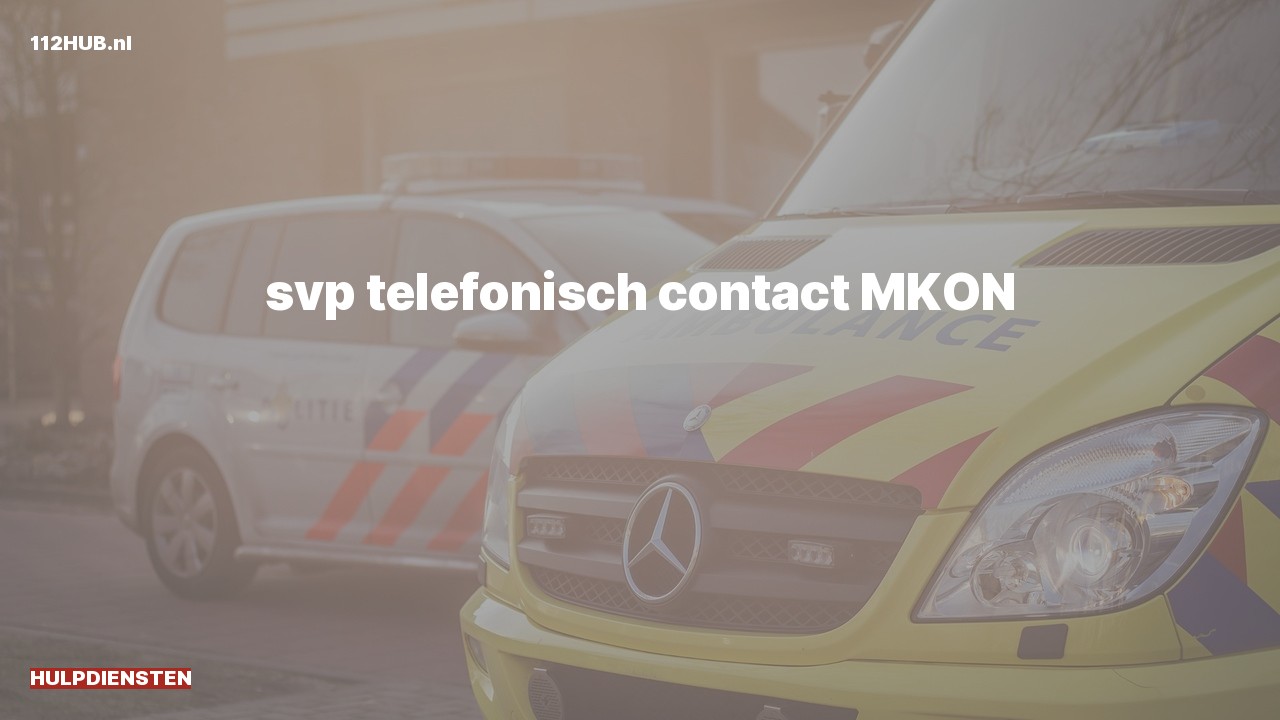 Deelafbeelding voor Hulpdiensten zijn uitgerukt