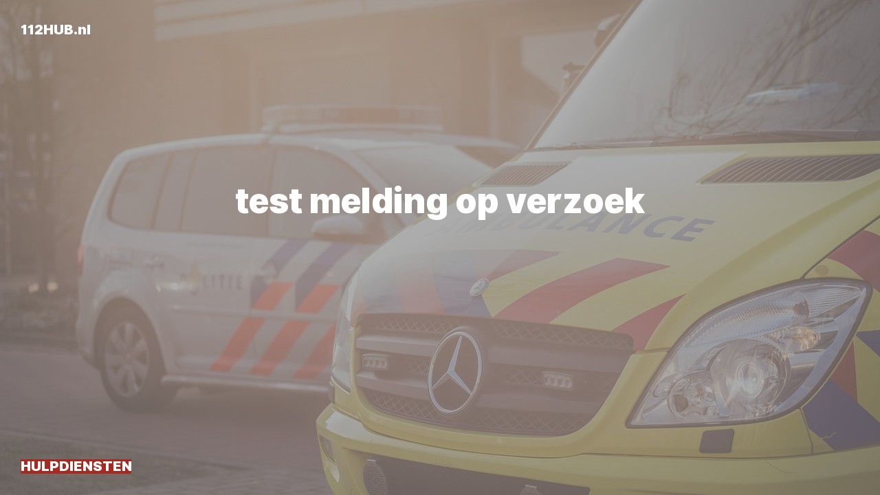 Deelafbeelding voor Hulpdiensten zijn uitgerukt