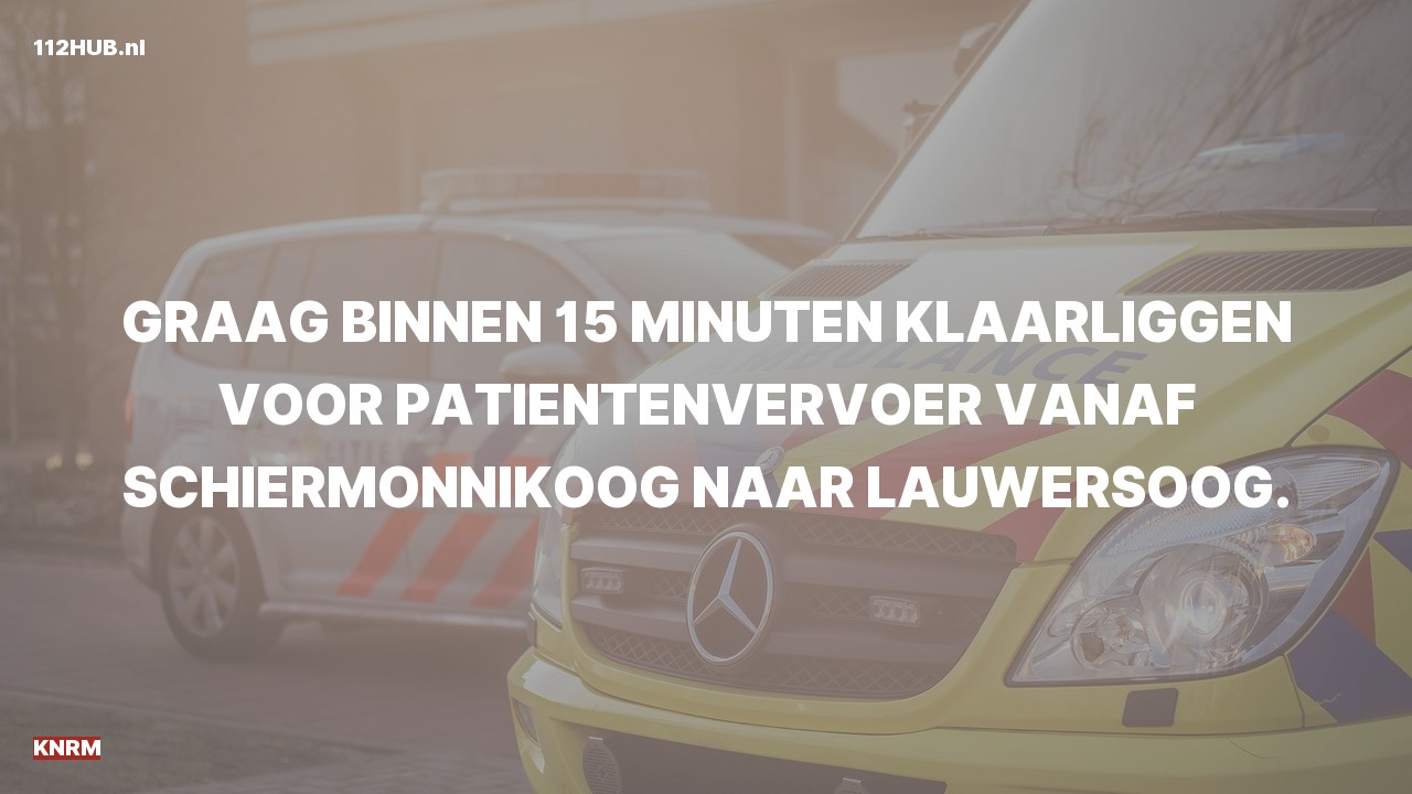 Deelafbeelding voor De KNRM is uitgerukt