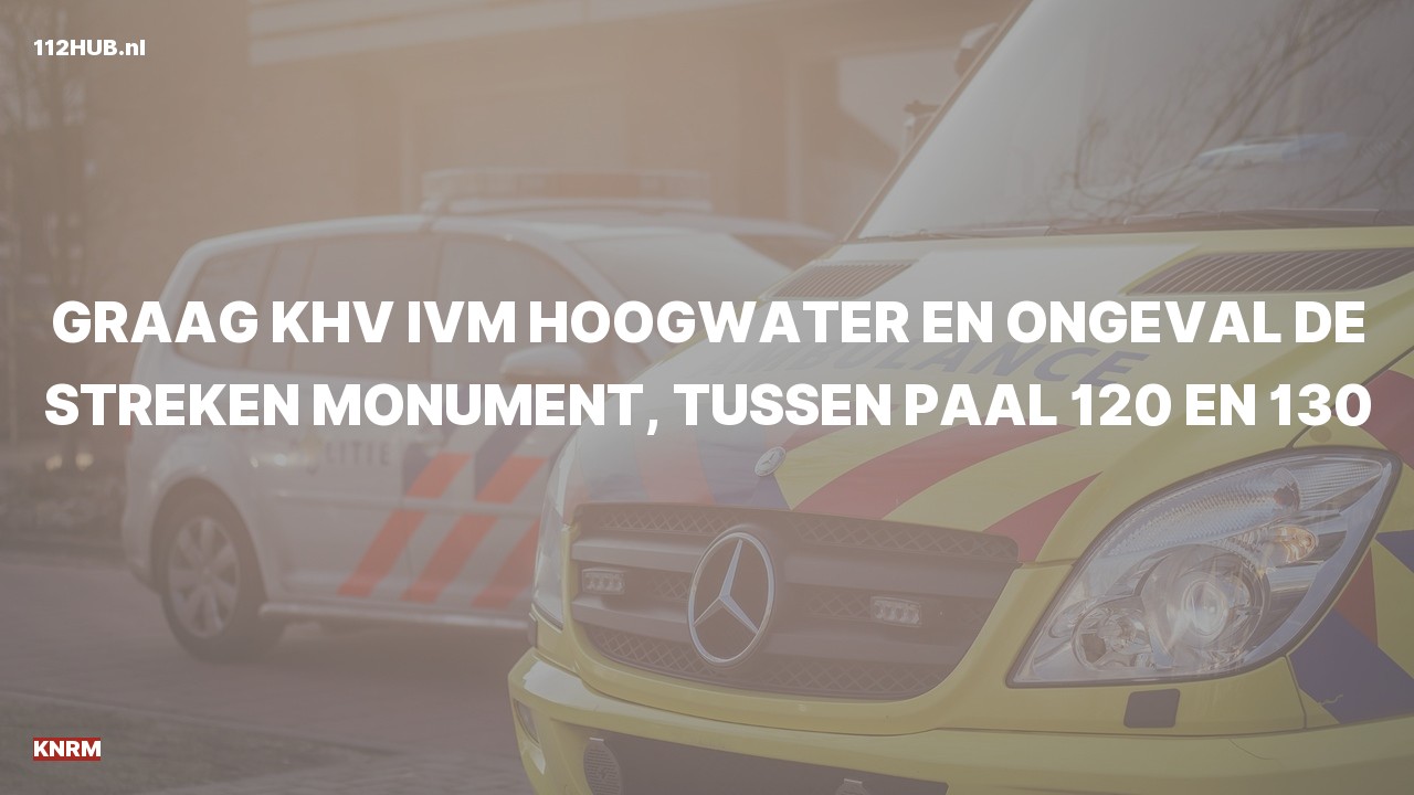 Deelafbeelding voor De KNRM is uitgerukt voor een ongeval