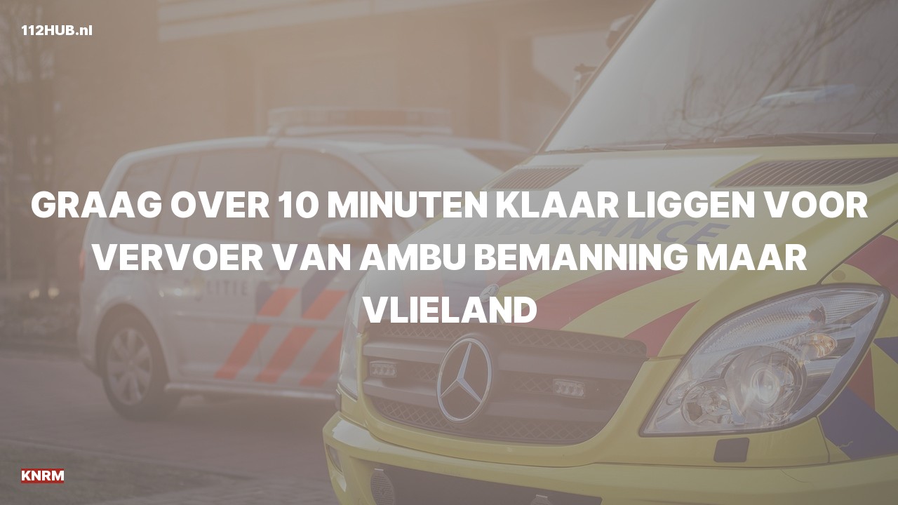 Deelafbeelding voor De KNRM is uitgerukt