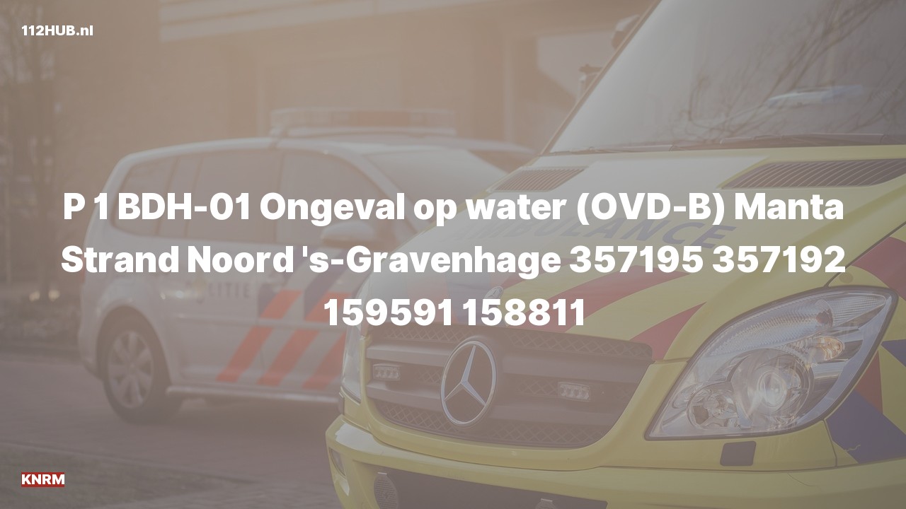 Deelafbeelding voor KNRM met spoed naar de Strand Noord in 's-Gravenhage.
