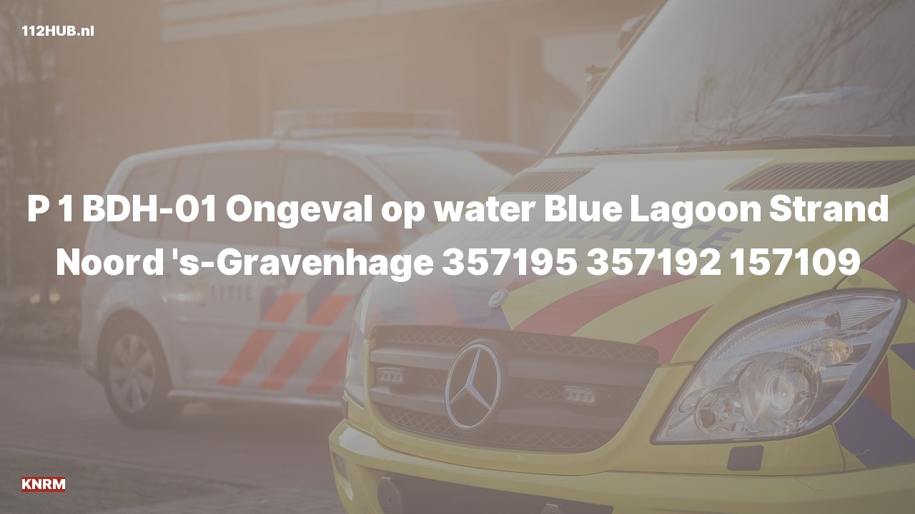 Deelafbeelding voor KNRM met spoed naar de Strand Noord in 's-Gravenhage.