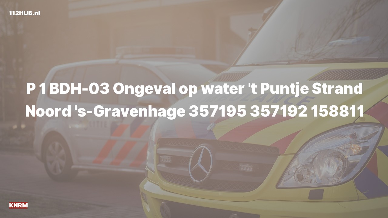 Deelafbeelding voor KNRM met spoed naar de Strand Noord in 's-Gravenhage.
