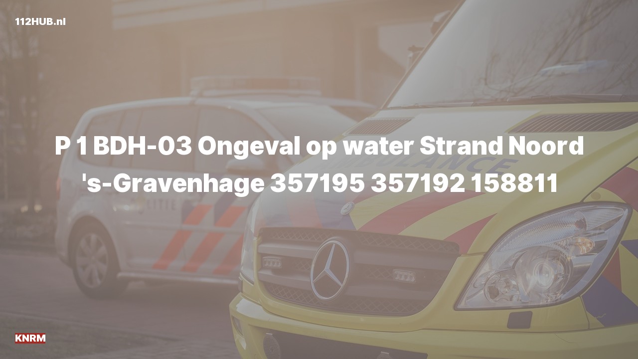 Deelafbeelding voor KNRM met spoed naar de Strand Noord in 's-Gravenhage.