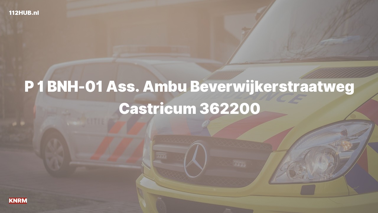 Deelafbeelding voor KNRM met spoed voor ambulance-assistentie naar de Beverwijkerstraatweg in Castricum.