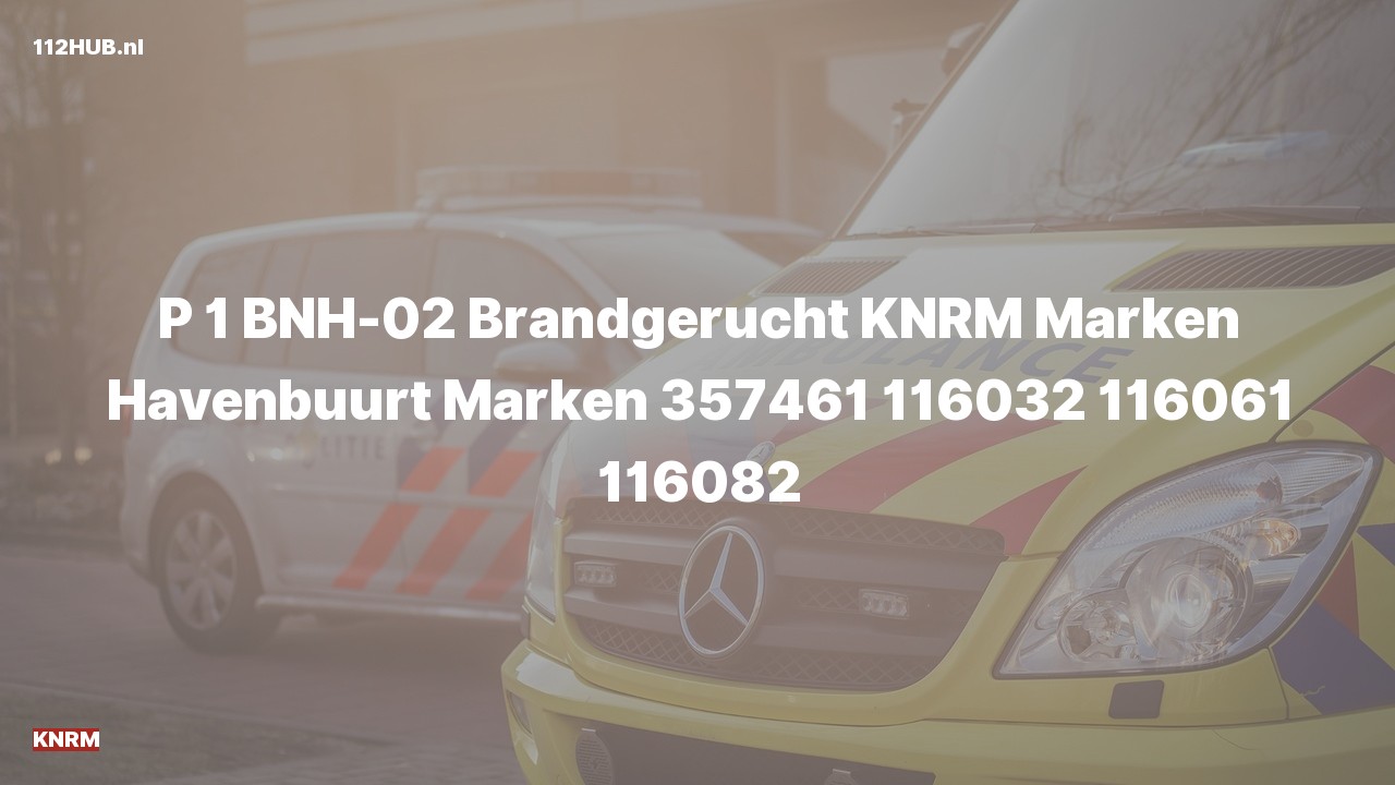 Deelafbeelding voor P2000-melding voor brandgerucht.