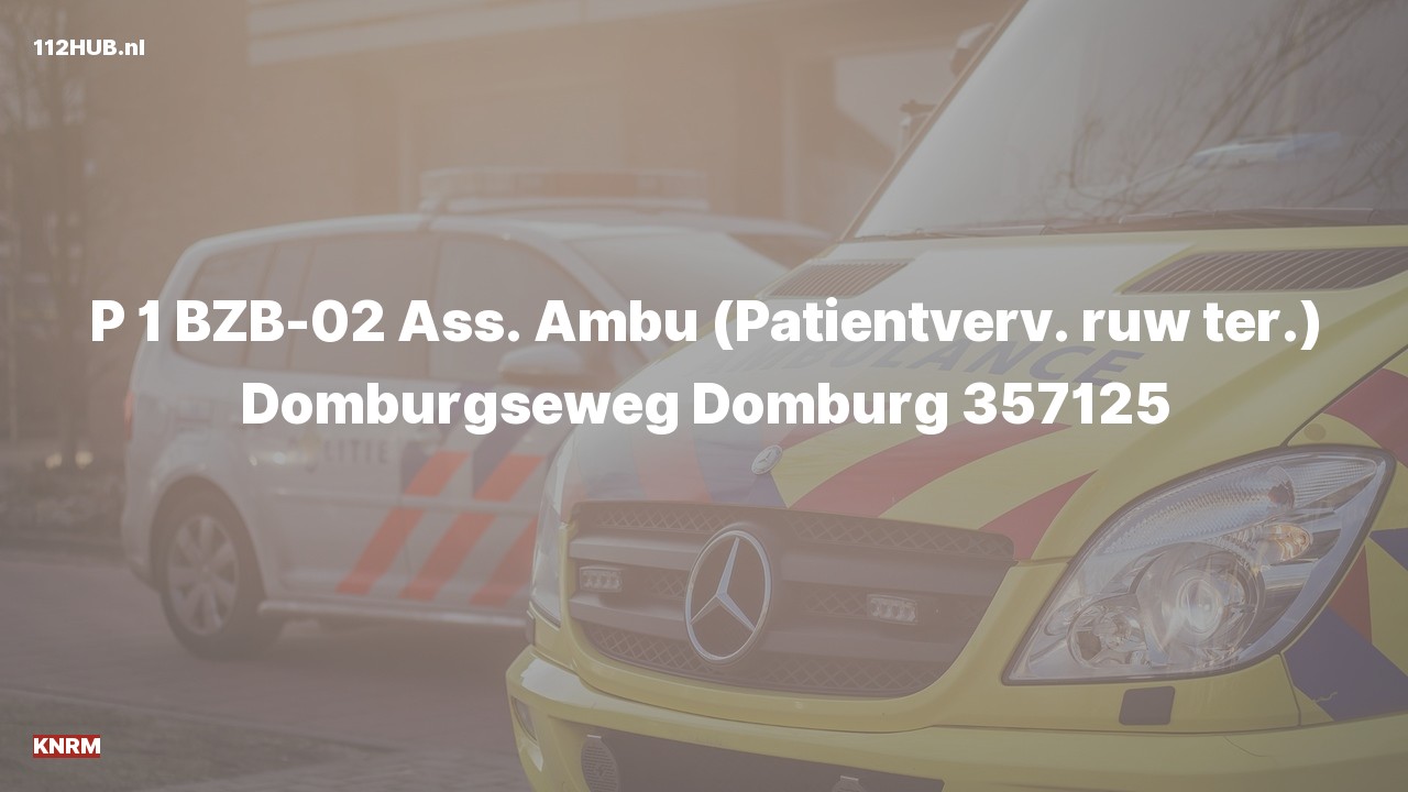 Deelafbeelding voor KNRM met spoed voor ambulance-assistentie naar de Domburgseweg in Domburg.