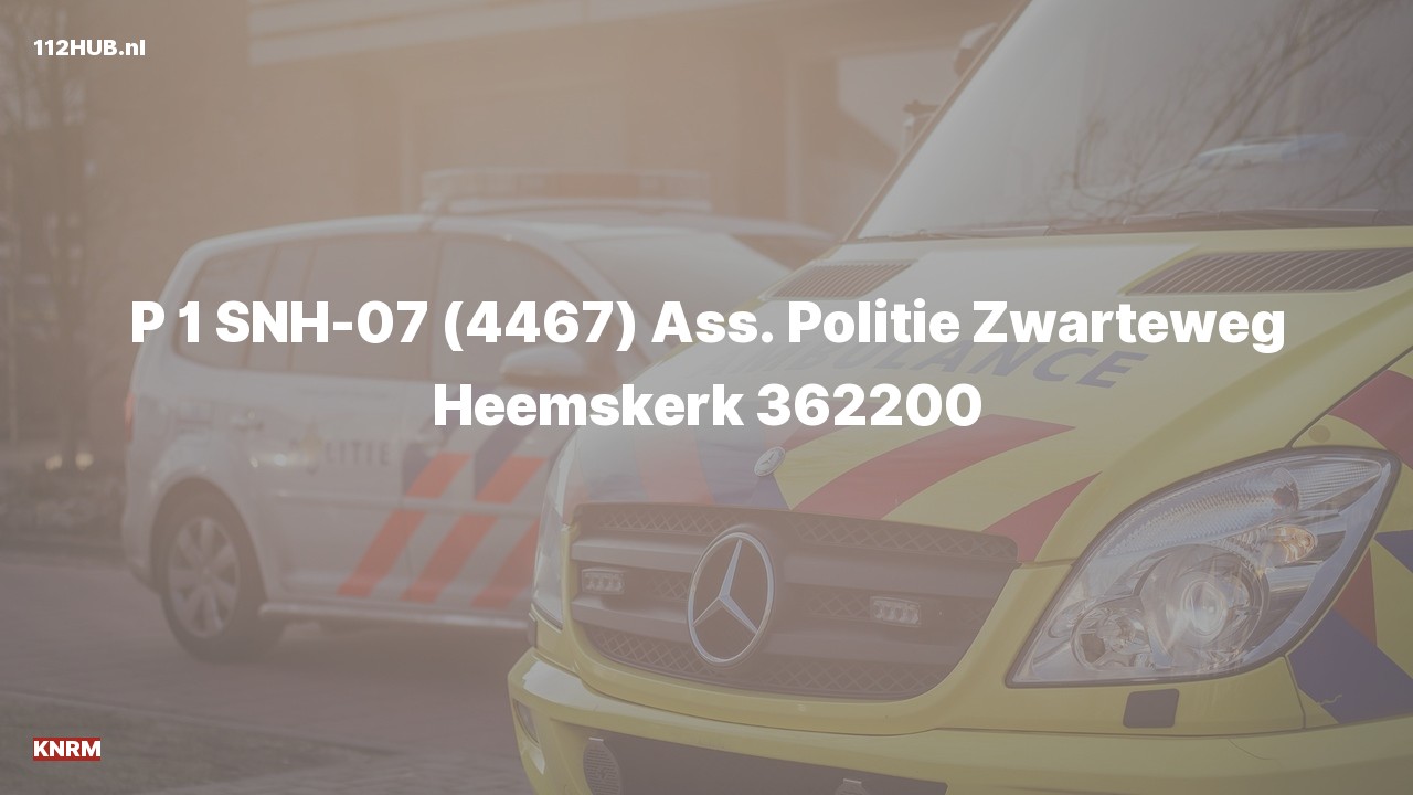 Deelafbeelding voor KNRM met spoed naar de Zwarteweg in Heemskerk.