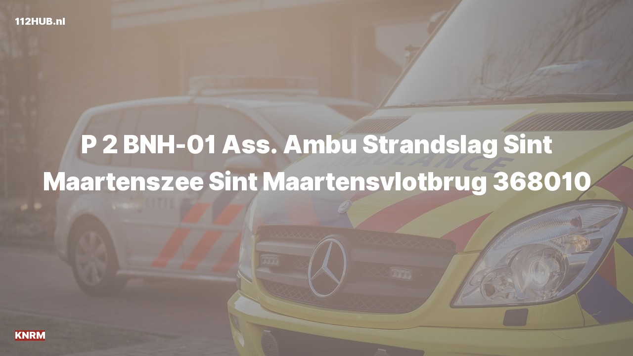 Deelafbeelding voor KNRM met gepaste spoed voor ambulance-assistentie.