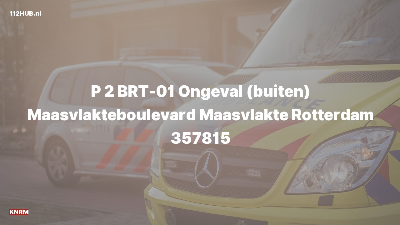 Deelafbeelding voor KNRM met gepaste spoed naar de Maasvlakteboulevard in Maasvlakte Rotterdam.
