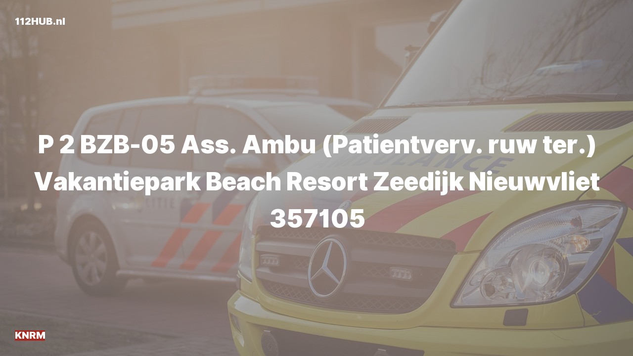 Deelafbeelding voor De KNRM is met gepaste spoed uitgerukt voor ambulance-assistentie naar de Zeedijk in Nieuwvliet