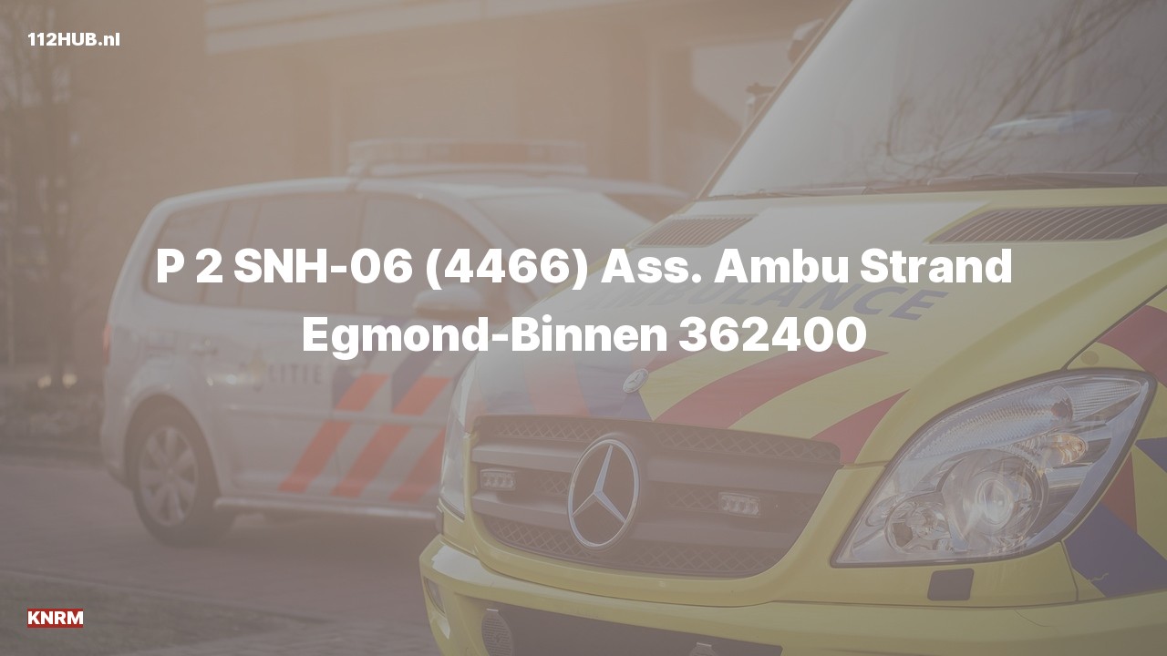 Deelafbeelding voor KNRM met gepaste spoed voor ambulance-assistentie.