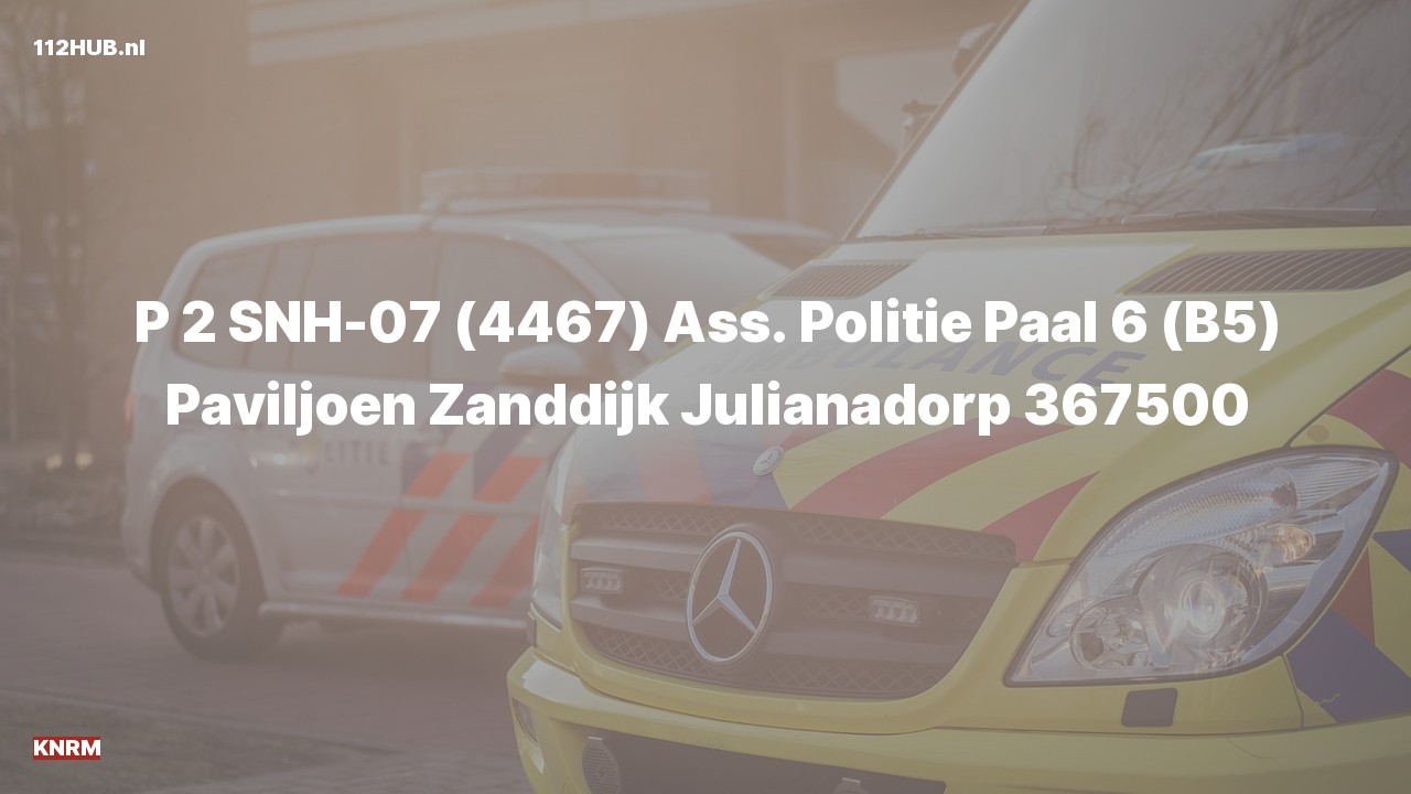 Deelafbeelding voor KNRM met gepaste spoed naar de Zanddijk in Julianadorp.