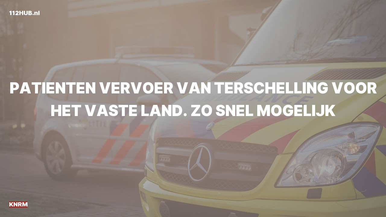 Deelafbeelding voor De KNRM is uitgerukt