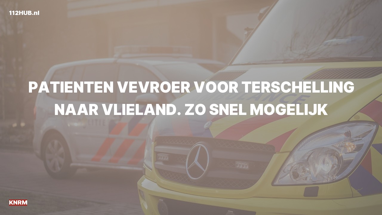 Deelafbeelding voor De KNRM is uitgerukt