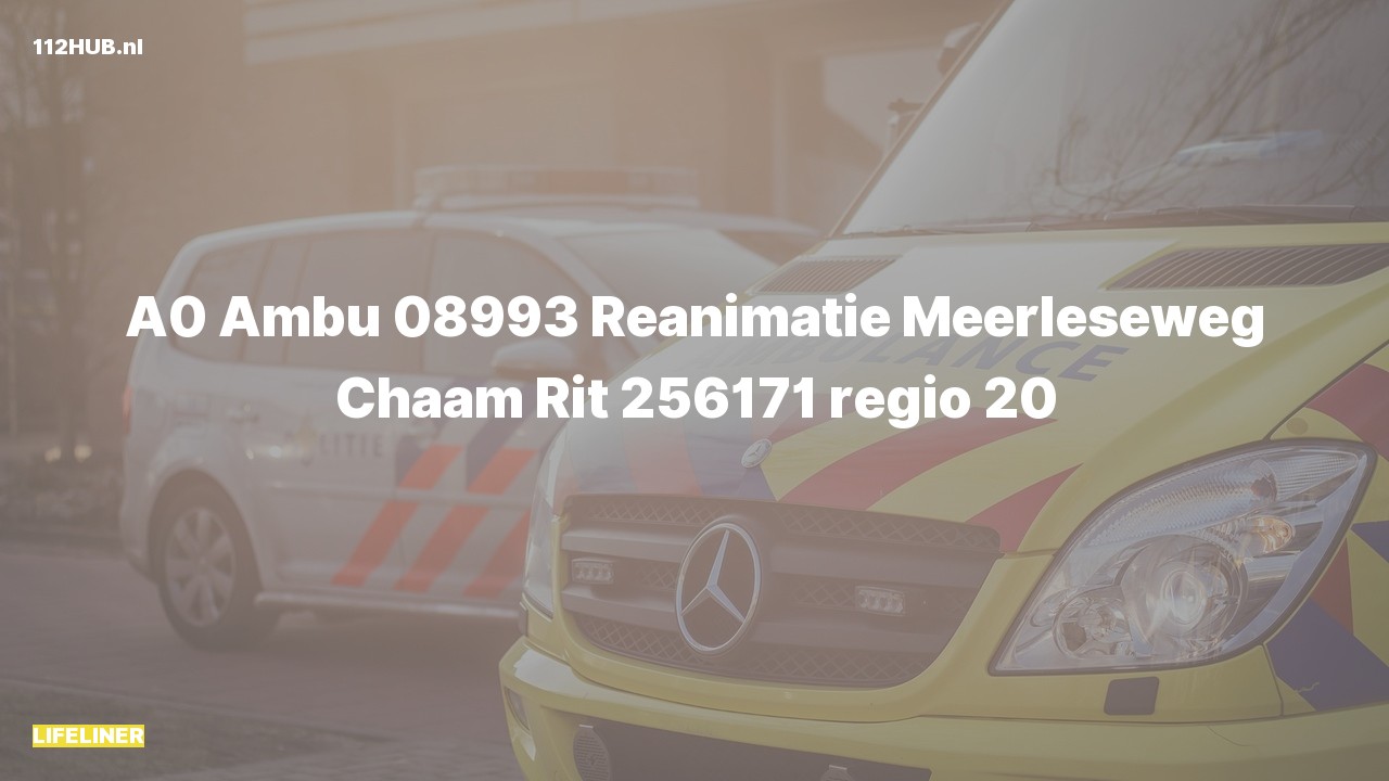 Deelafbeelding voor Traumahelikopter met spoed naar de Meerleseweg in Chaam.