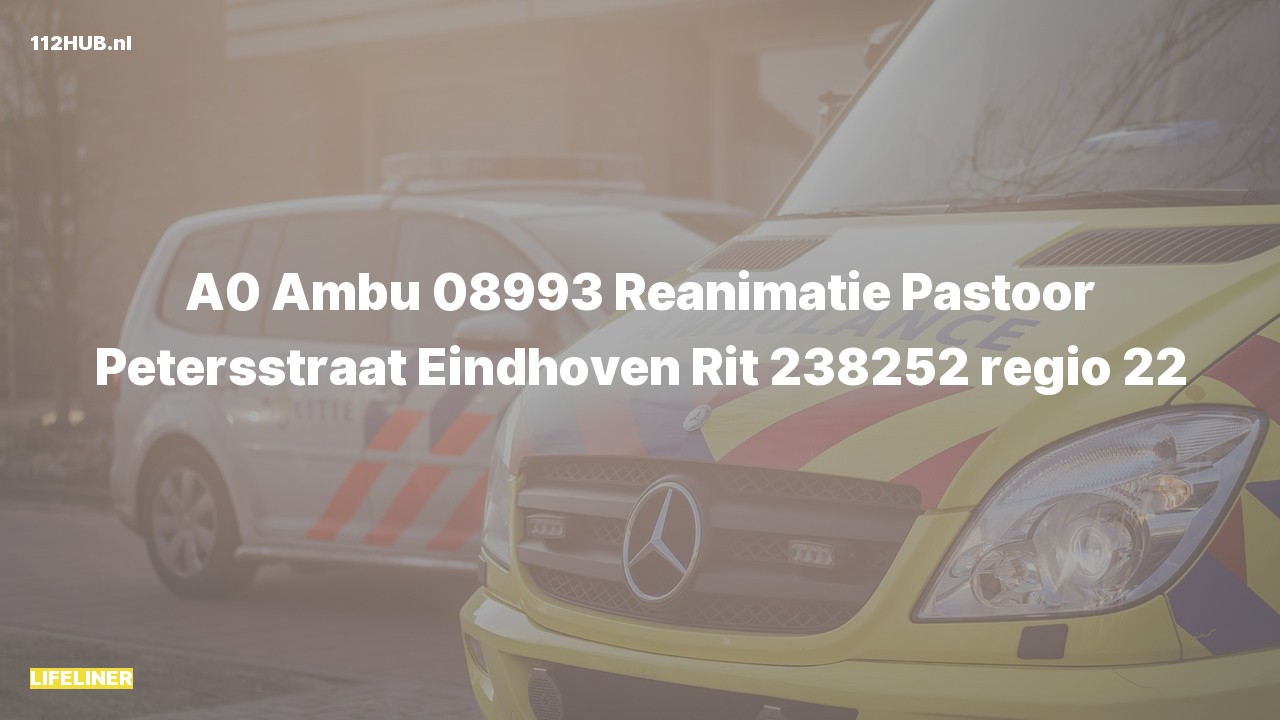 Deelafbeelding voor Traumahelikopter met spoed naar de Pastoor Petersstraat in Eindhoven.