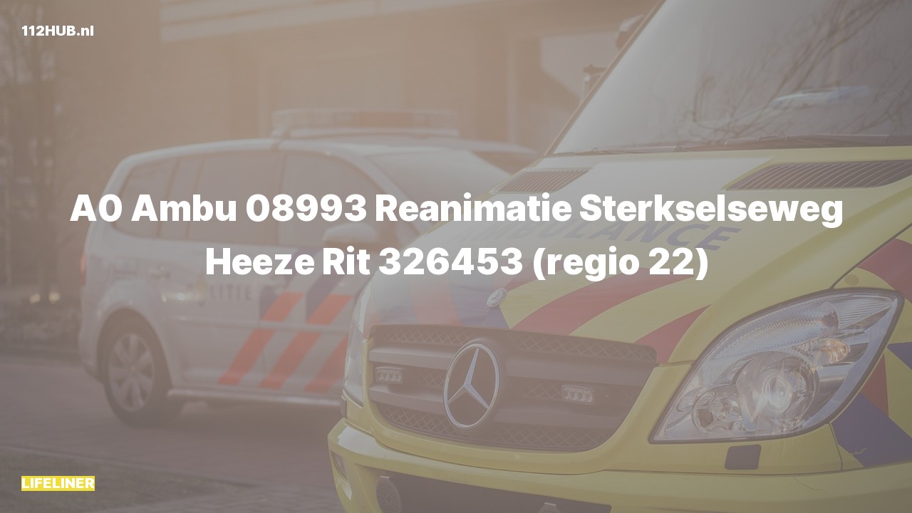 Deelafbeelding voor De traumahelikopter is met spoed uitgerukt voor een reanimatie naar de Sterkselseweg in Heeze
