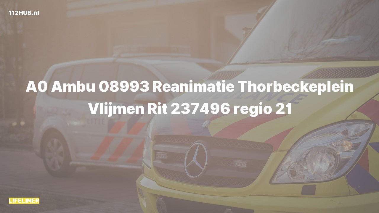 Deelafbeelding voor Traumahelikopter met spoed naar de Thorbeckeplein in Vlijmen.