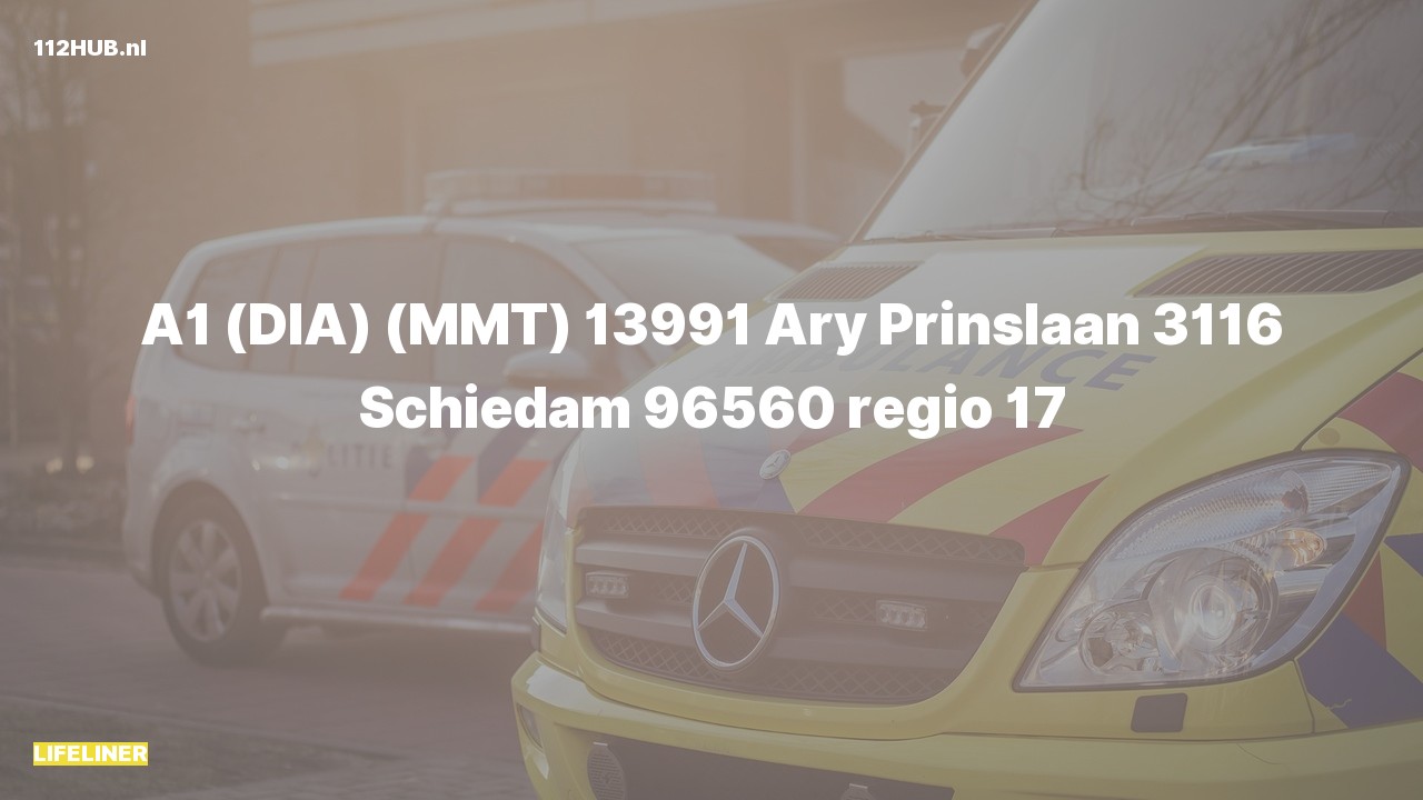 Deelafbeelding voor De traumahelikopter is met spoed uitgerukt naar de Ary Prinslaan in Schiedam