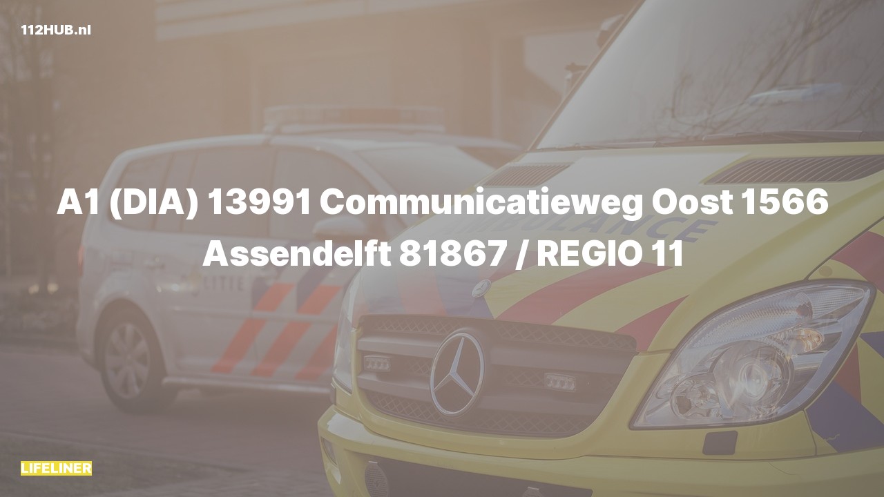 Deelafbeelding voor Traumahelikopter met spoed naar de Communicatieweg Oost in Assendelft.