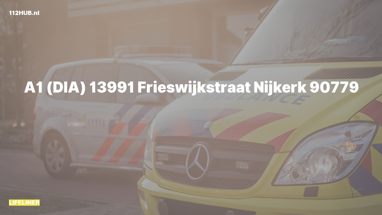 Deelafbeelding voor De traumahelikopter is met spoed uitgerukt naar de Frieswijkstraat in Nijkerk