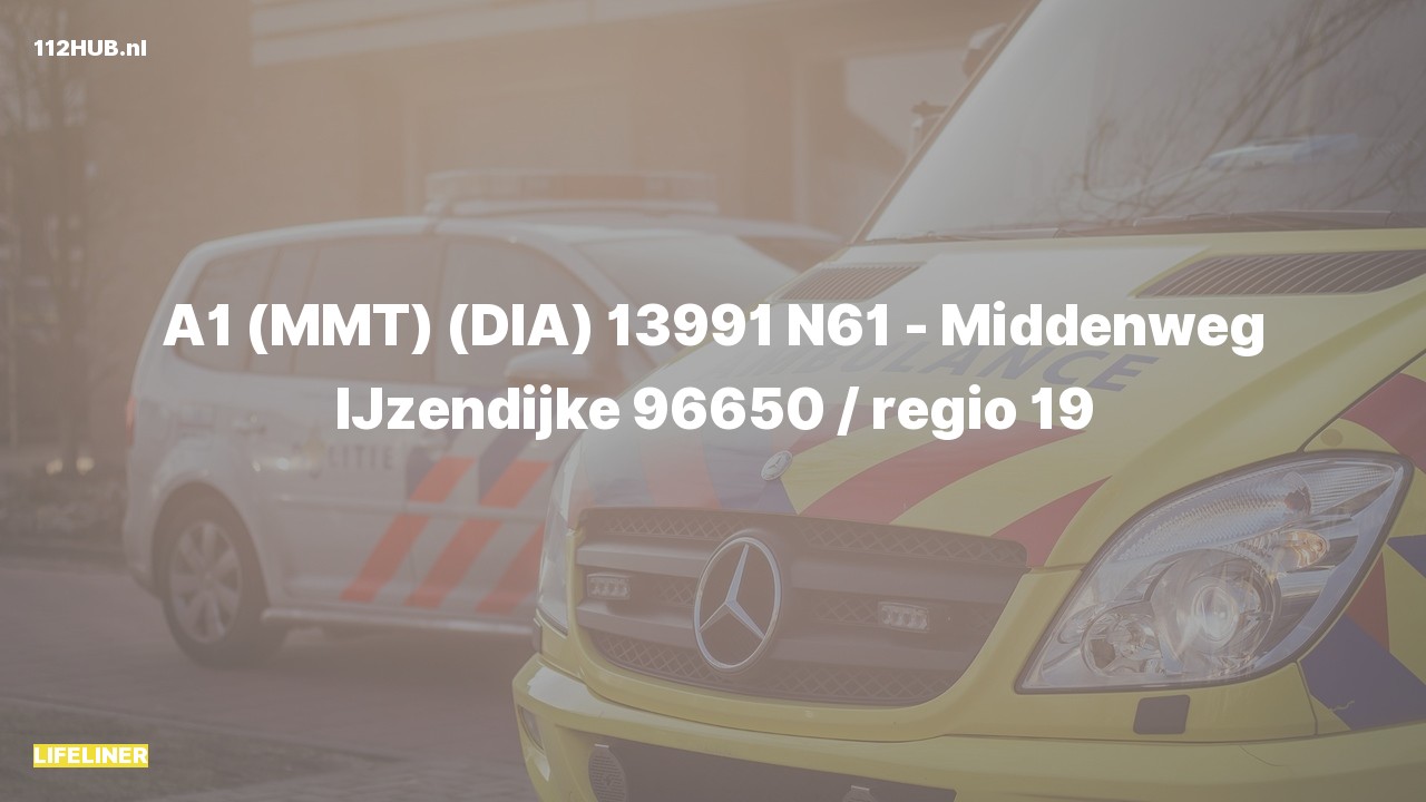 Deelafbeelding voor De traumahelikopter is met spoed uitgerukt naar de Middenweg in IJzendijke