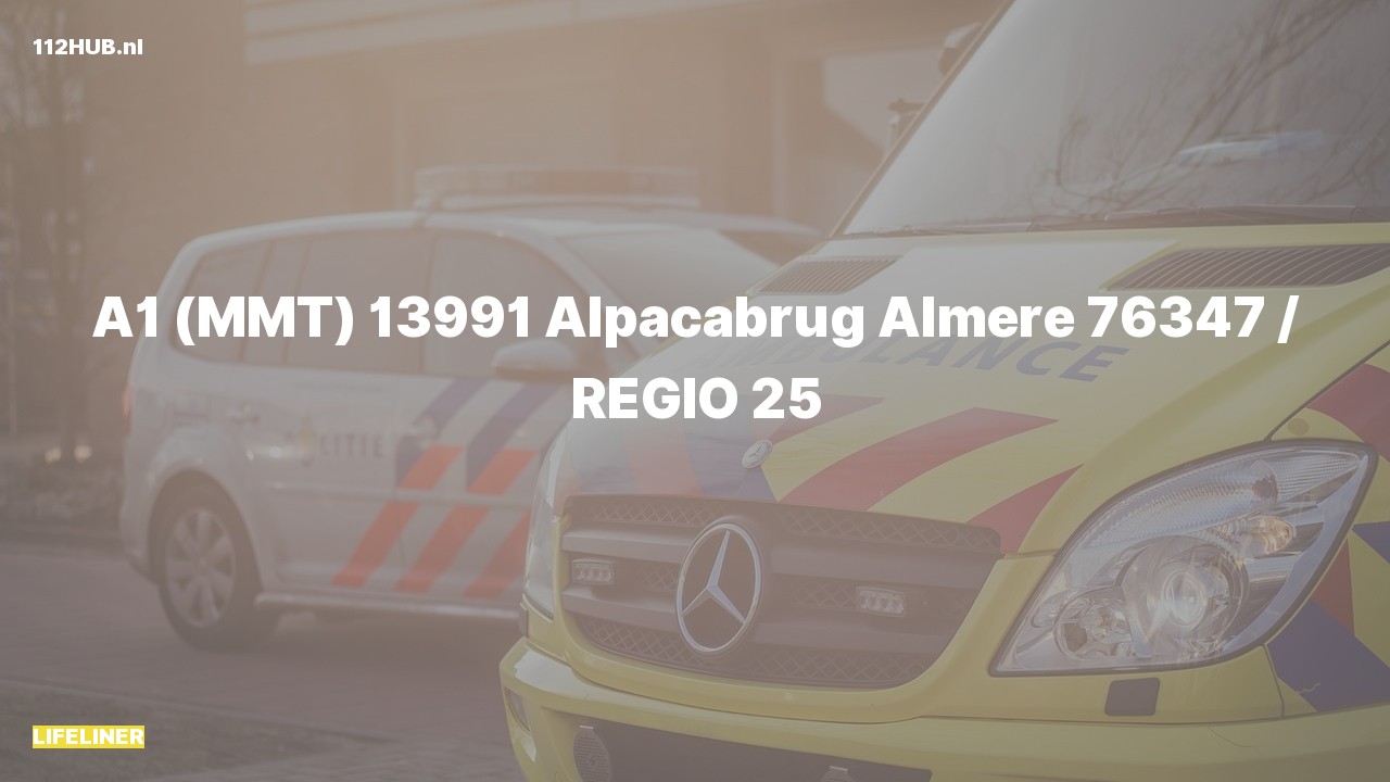 Deelafbeelding voor Traumahelikopter met spoed.