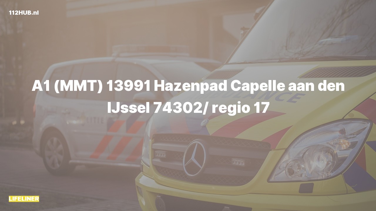 Deelafbeelding voor Traumahelikopter met spoed.