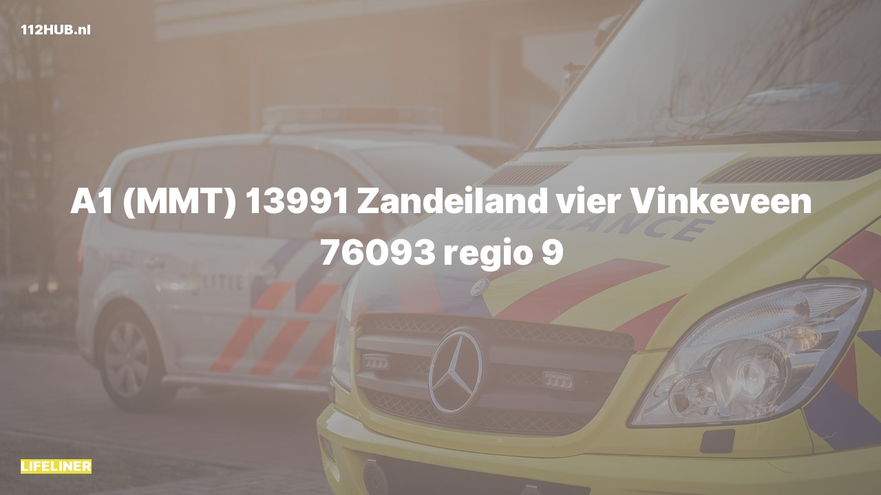 Deelafbeelding voor Traumahelikopter met spoed naar de Zandeiland vier in Vinkeveen.