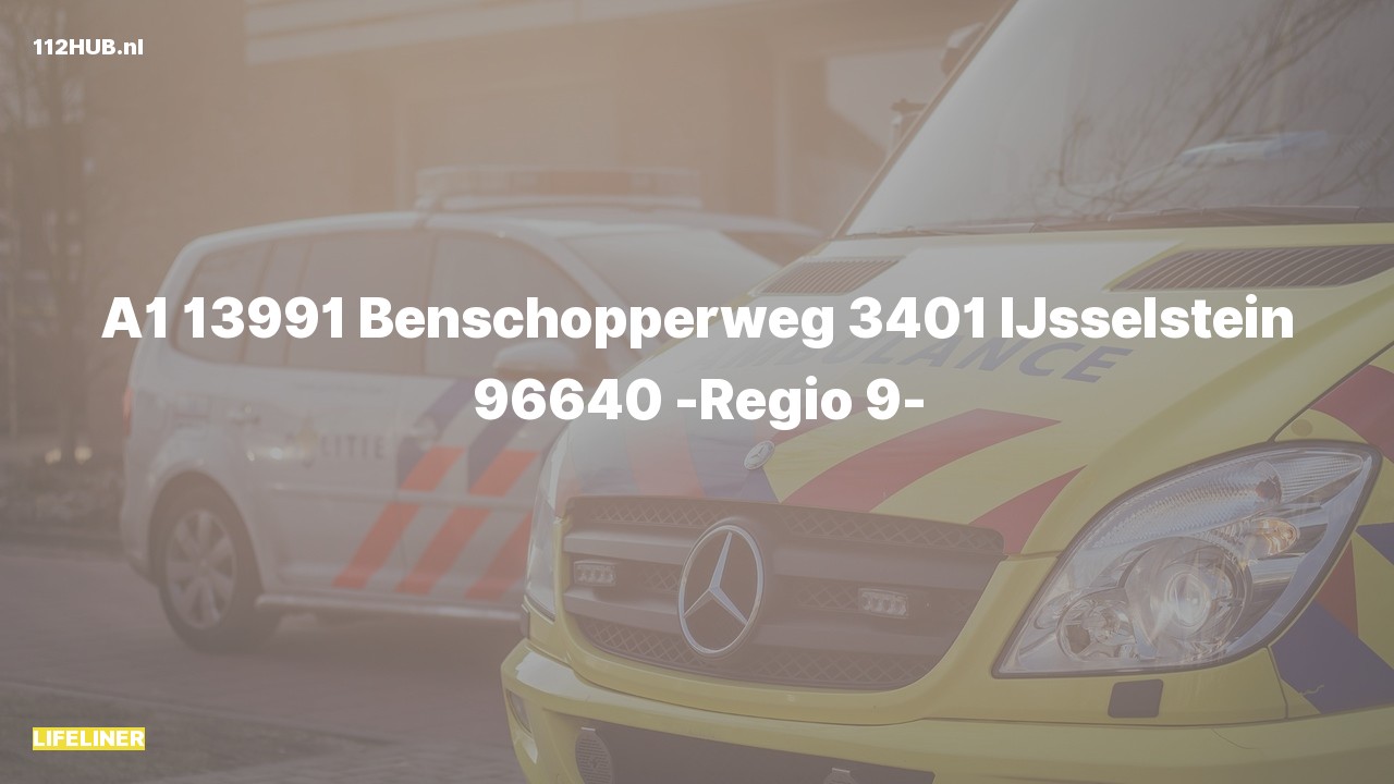 Deelafbeelding voor De traumahelikopter is met spoed uitgerukt naar de Benschopperweg in IJsselstein